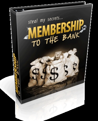 Product picture Membership To The Bank (PLR) with PLR License!!