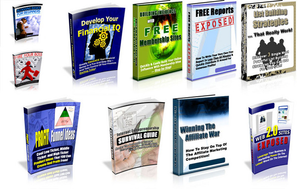 Product picture Crazy Deal 10 eBooks With PLR Lisence Cheap Price!!